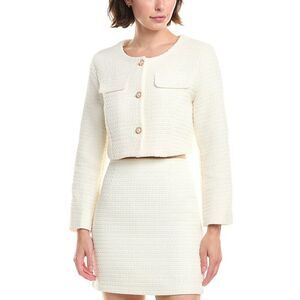 Estellina Womens  Jacket, White